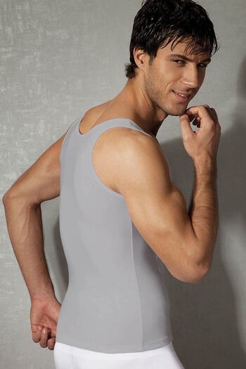 Doreanse Men's Gray Tank Top