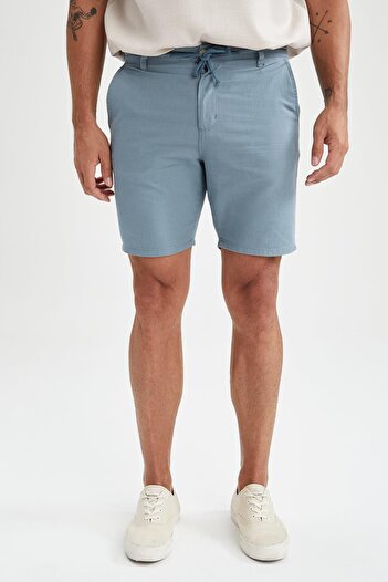 DeFacto Bermudy Regular Fit s krajkovým pasem