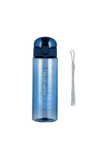 Choice 780ml blue bottle 780Ml Water Bottle With Bounce Cover Leak Proof Sports Drinkware Strap Reusable Po