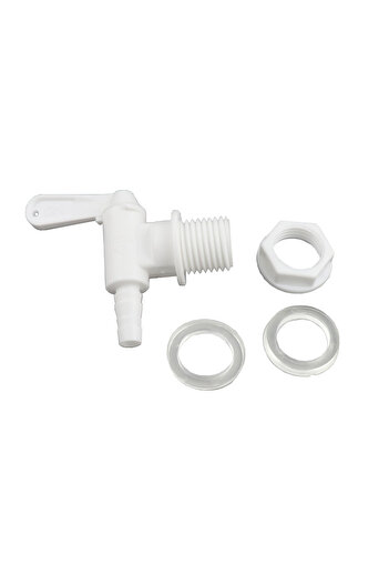 Choice White Bottling Bucket Plastic Tap, Replacement Fermentation Barrel Bottling Spigot for Homebrew Wine