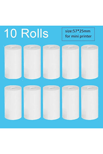 Choice 10Roll 5 10 15 20 30 Rol lChildren Digital Camera Instant Print for Kids Thermal Print Camera Instan