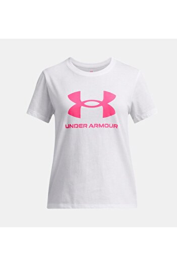 Under Armour Μπλουζάκι για κορίτσια UA Big Logo 1389756-100