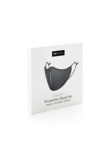 XD Design XD-Design ViralOff Protection Mask Set (1 Mask, 5 Filters, 1 Pouch) - Black