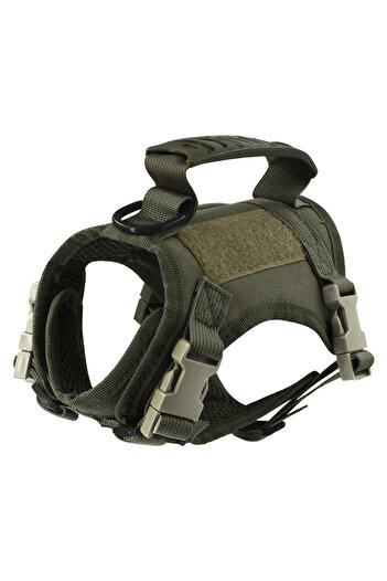 Choice Green Harness Tactical Puppy Harness Leash For Small Dogs Cats Adjustable Kitten Vest For Military S