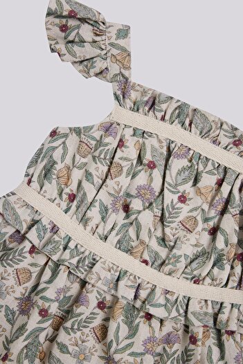 Layette BG Store Kız Bebek Desenli Elbise