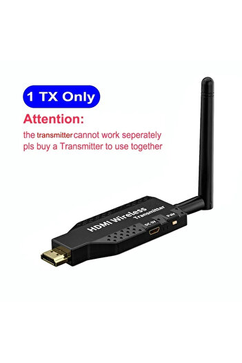 Choice TX Only Style 1 50M 5G 1080P HDMI-Compatible Wireless Audio Video Transmitter Receiver Extender for