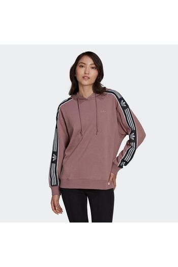 adidas ADIDAS women's TAPE HOODIE sweatshirt - HM1535