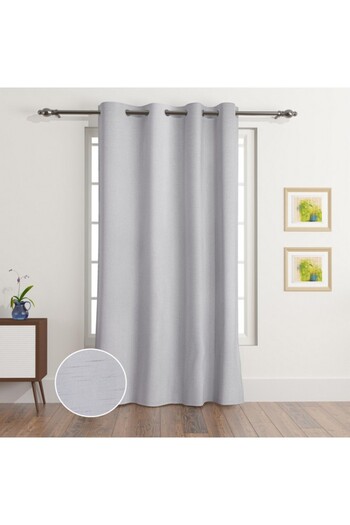 Home Box ستارة فردية طويلة جدًا من Amity Dupioni مقاس 140×300 سم