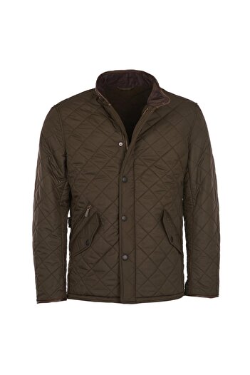 Barbour Powell Polar Kapitone Ceket Ol51 Olive