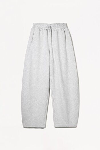 Bershka Plush Barrel Trousers Ramadan