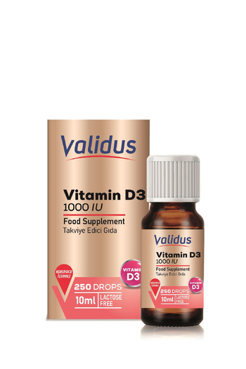 Validus Vitamin D3 Drops 10 ml