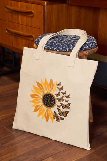 Teknograf Flower & Butterfly Design Bag