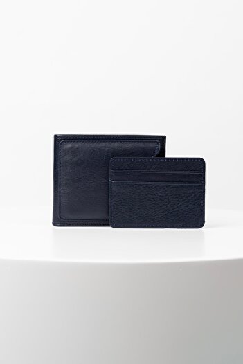 BAYDERİ Porte Extra Card Holder Genuine Leather Men's Wallet