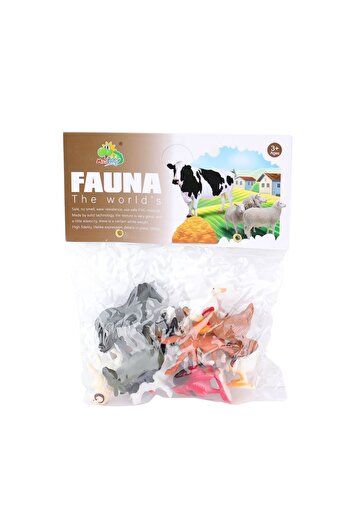 FABBA TOYS NC3-012 PVC Küçük Çiftlik Hayvanları