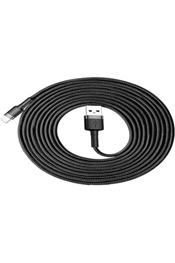 Baseus cafule Cable USB For iP 2A 3m Gray+Black