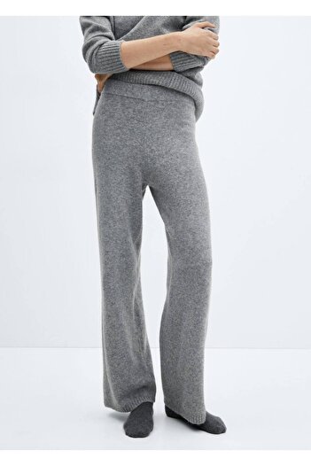 MANGO Woman Strickhose
