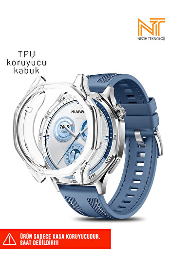 Nezih Case Huawei Watch Gt 5 46mm Compatible Tpu (Soft Silicone) Case Protector