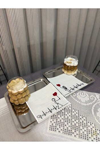 LUXURY Pair Presentation Napkins 2 Units