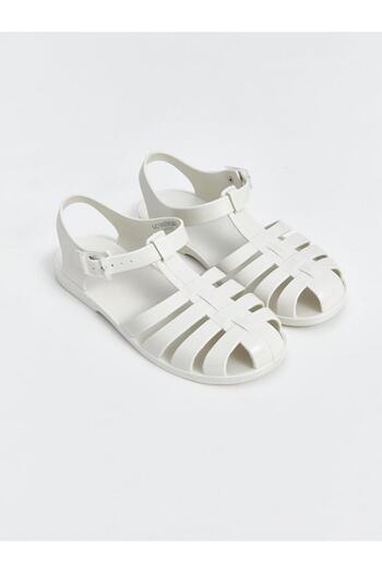 LC Waikiki Women's Beach Sandals with Closed Front Buckle Detail (S4)