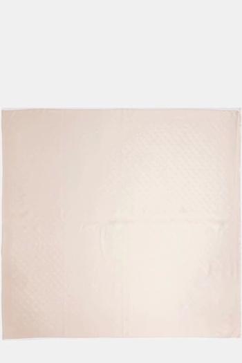 Guess Kefiah Logo 4g 125X1 Women's White Scarf Aw5191Pol03-Dvl