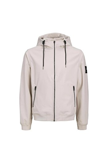 Jack & Jones 12236300   Jjebasic Softshell Hood Noos Moonlight