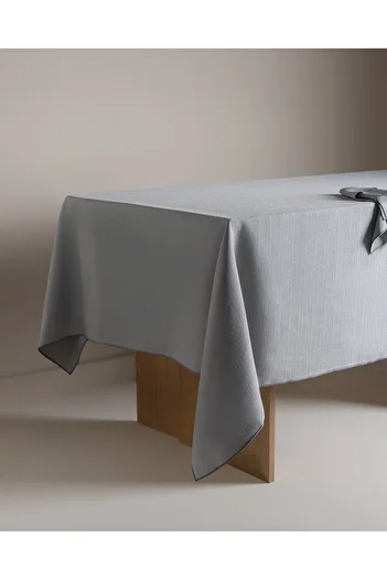 Madame Coco Nostang Table Cloth - Gray - 145X250 cm
