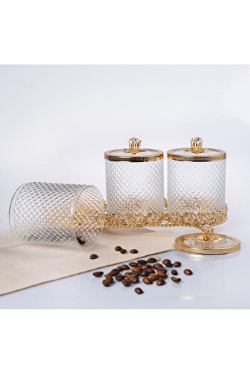 USTAOGLUHOME LUXURY 3-PIECE SPICE SET