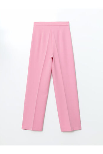 LC Waikiki Lcw Vision Pink Standard Fit Wide Leg Women's Pants
