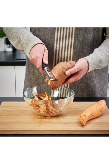 erorex Potato peeler, black