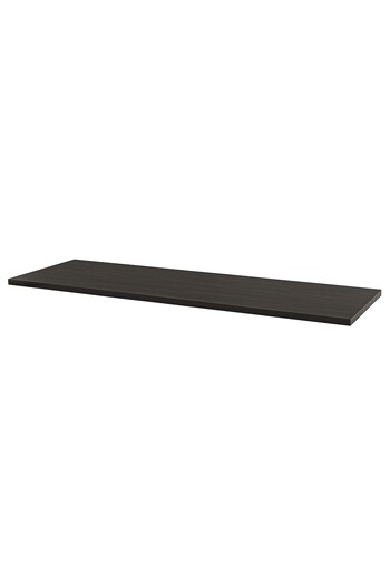 erorex Table top, black-brown, 200x60 cm