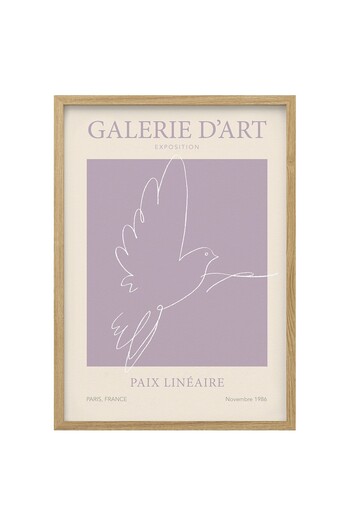 erorex Frame with poster, Paix Lineaire, 50x70 cm