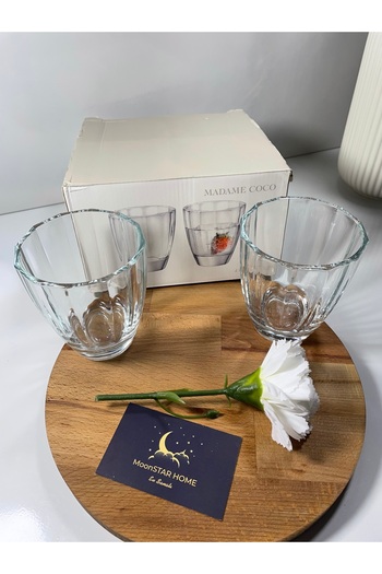 Madame Coco Fiona 4-Piece Water Glass 290 Ml 1kbard044