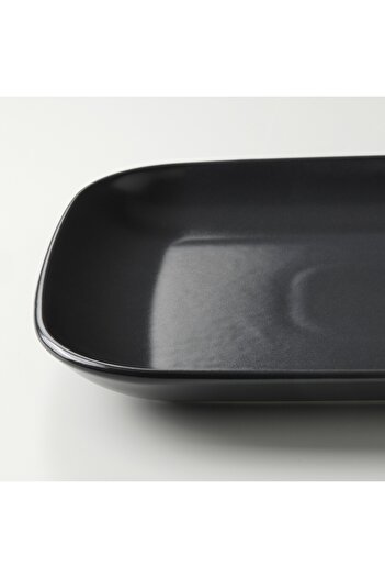 erorex Plate, matt dark grey, 30x18 cm