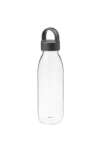 erorex Water bottle, dark grey, 0.5 l
