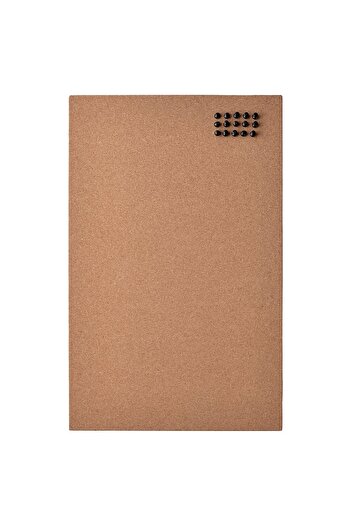 erorex Memo board with pins, cork, 52x33 cm