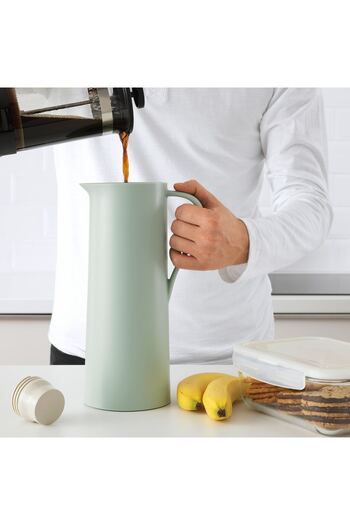 erorex Vacuum flask, light green/beige, 1 l