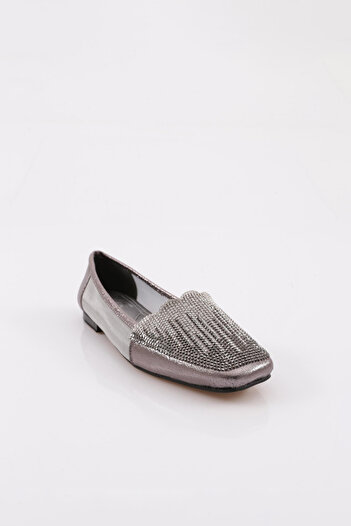 DGN Platinum Flat Toe Women's Ballerinas - Plated 11210102621