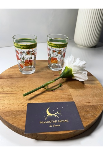 Madame Coco Ethnicque Chapelle Set of 4 Coffee Glasses - 100 ml