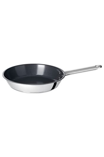 erorex Frying pan, stainless steel/non-stick coating, 24 cm