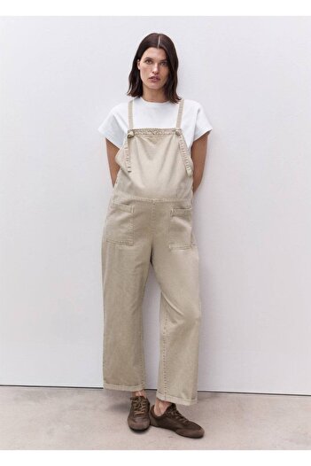 MANGO Woman Denim maternity bodysuit