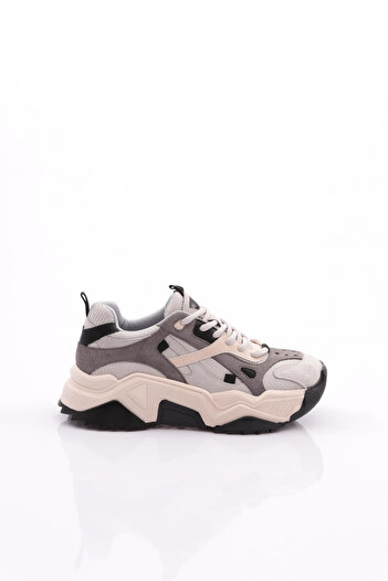 DGN 65137 Women's Lace-Up Thick Sole Sports Shoes