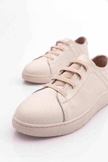 DGN Kadın Sneaker Ayakkabı Ekru 5282678