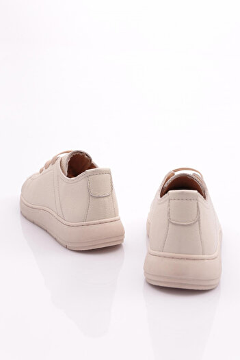 DGN Kadın Sneaker Ayakkabı Ekru 5282678