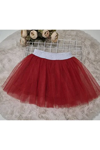 Şenkız Girl's Tutu Skirt Birthday 23 April 29 October 19 May Party Tulle Skirt