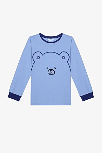 Penti Pamuklu Erkek Bear Çok Renkli Pijama Takımı