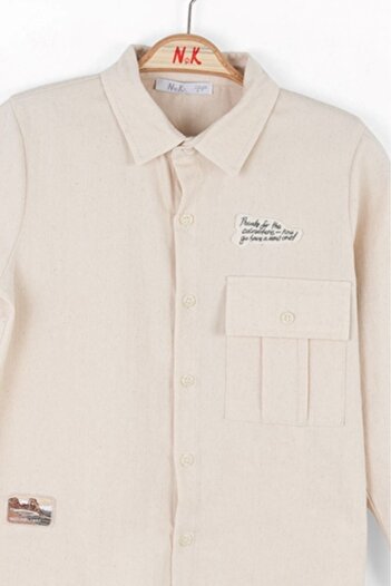 nk kids 48523 Adventure Shirt Cream 4/8