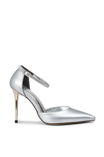 Deery Women's Silver Heeled Shoes