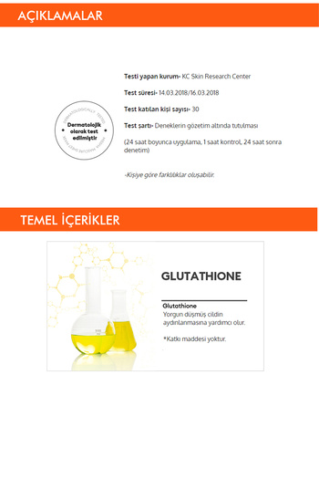 Missha Glutathione İçerikli Aydınlatıcı Yaprak Maske (1ad) Mascure Whitening Solution Sheet Mask