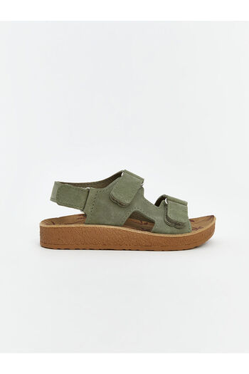 LC Waikiki Lcw Steps Khaki Velcro Baby Boy Sandals