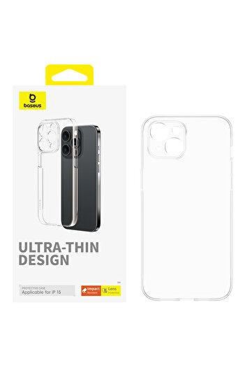 Baseus Lucent Series Phone Case for iP 15 Clear